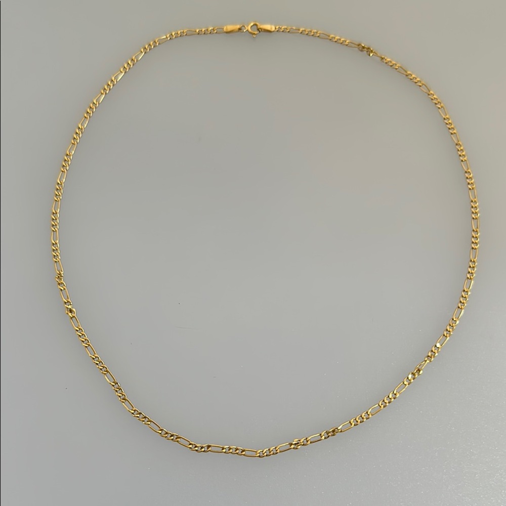 14k real solid Gold Chain Necklace